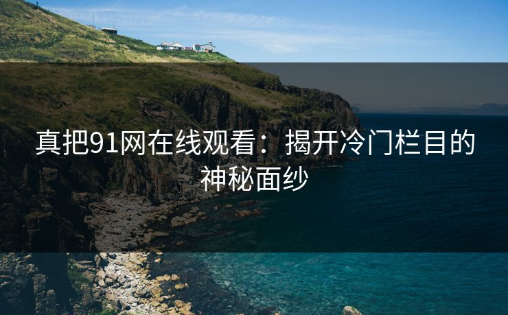 真把91网在线观看：揭开冷门栏目的神秘面纱